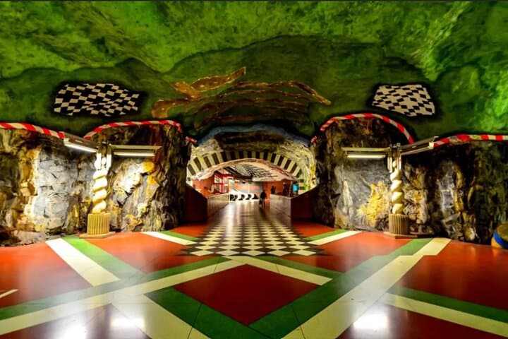 Stockholm Subway Art and Photo Tour World’s longest gallery