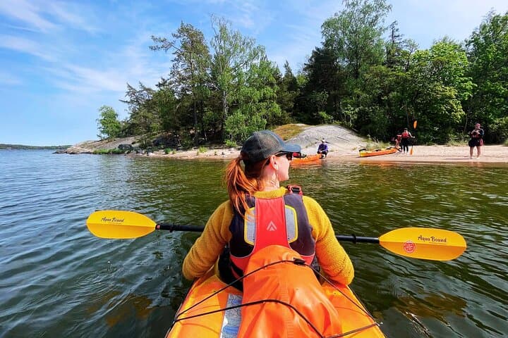 Stockholm 3 Days Guided Kayak Tour with Island Camping