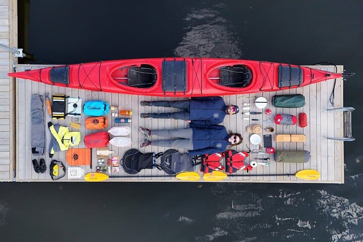Stockholm 3 Days Guided Kayak Tour with Island Camping