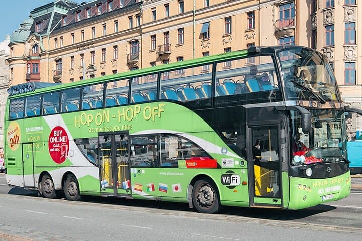 Stockholm Hop On-Hop Off Bus Sightseeing