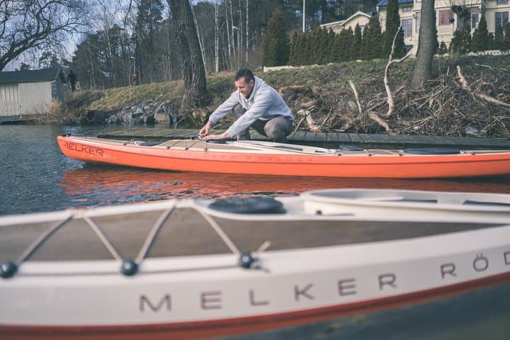 Introduction to kayaking with scenic tour in Stockholm city