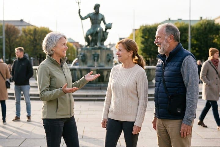 Private Cultural Walking Tour in Gothenburg with Poseidon