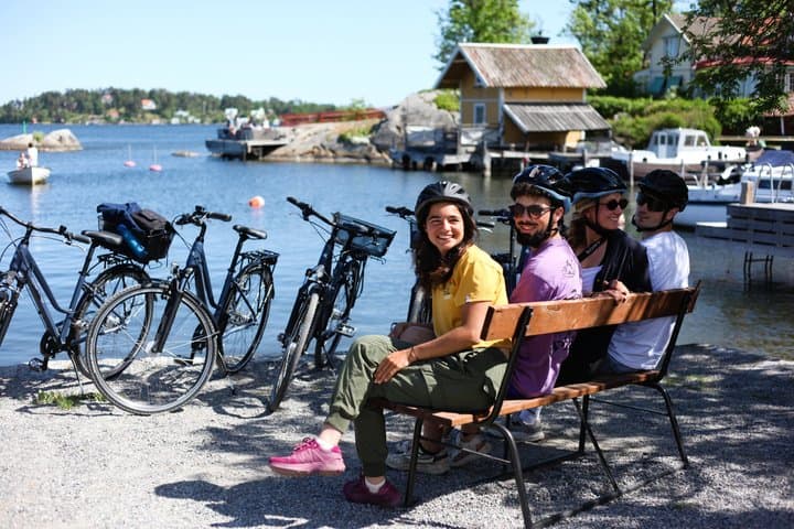 Vaxholm Guided Bike Tour with Swedish Fika