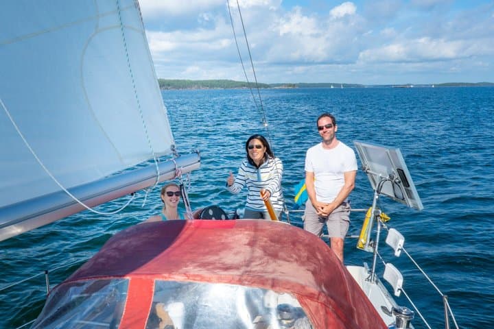 Stockholm Archipelago Sailing Adventure Island Visit and Lunch