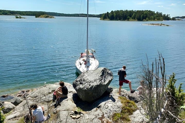 Stockholm Archipelago Sailing Adventure Island Visit and Lunch