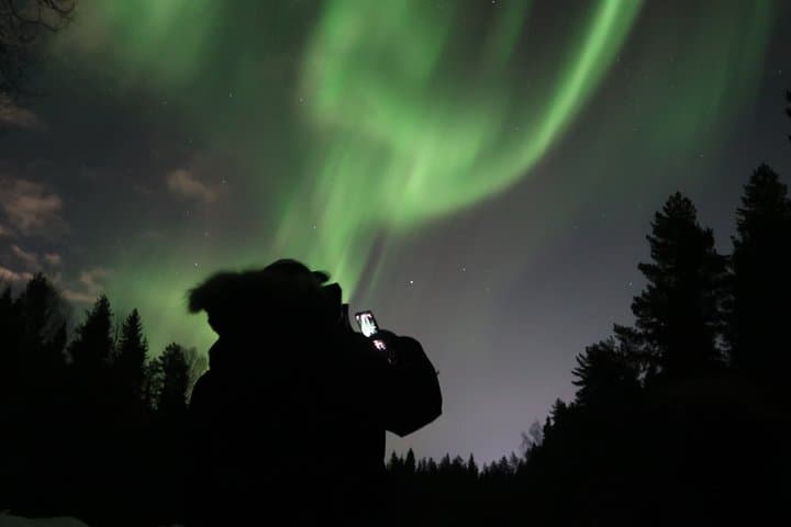 Luleå Northern Lights Snowshoeing Tour