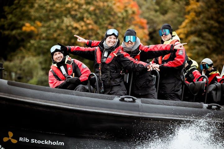 RIB Speed Boat Tour and Archipelago Island Visit (4,5h)