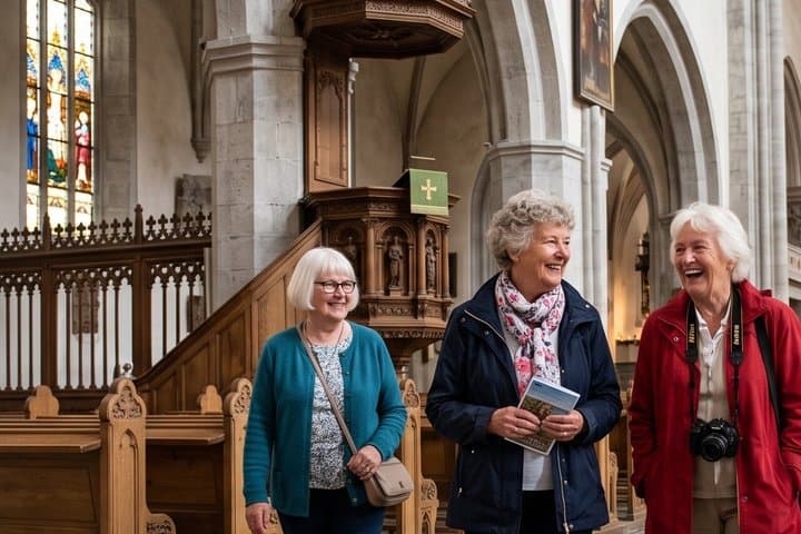 Private Medieval Walking Tour in Visby Cathedral & Gardens
