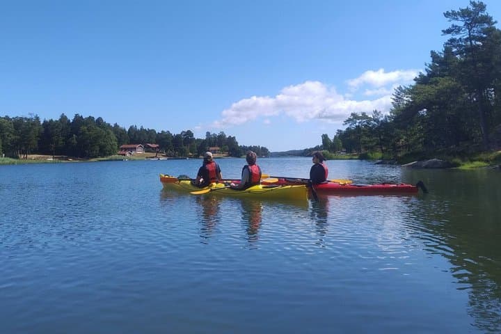 Kayak Tour in the Stockholm Archipelago with Lunch Meal