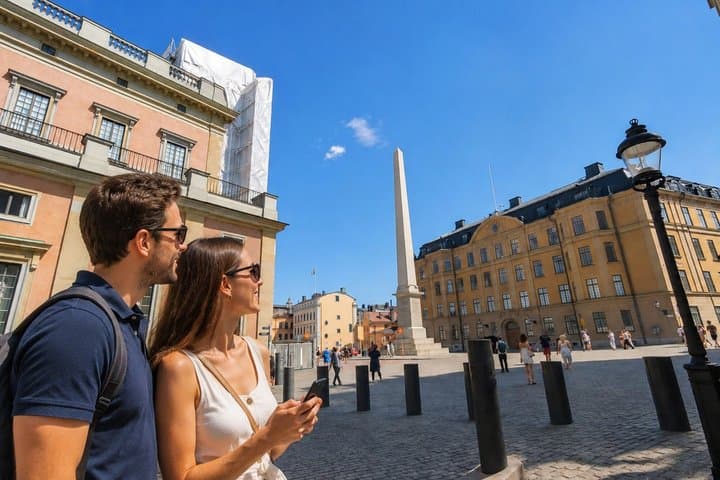 Stockholm Scavenger Hunt & Highlights Self-Guided Walking Tour