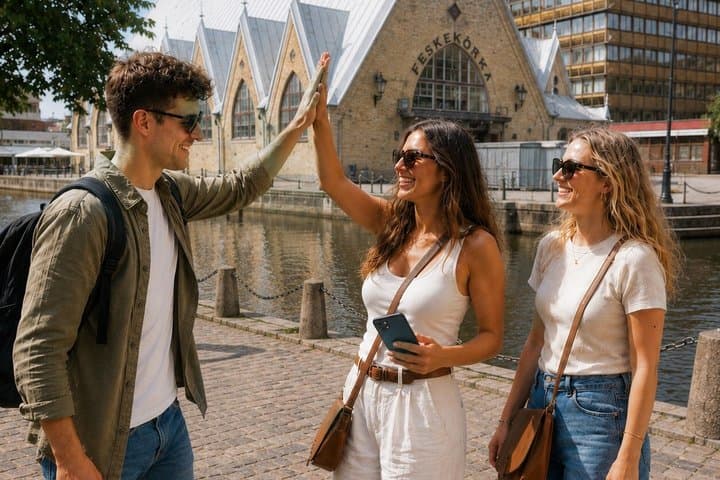 Self-Guided Secrets of Gothenburg Exploration Game Tour