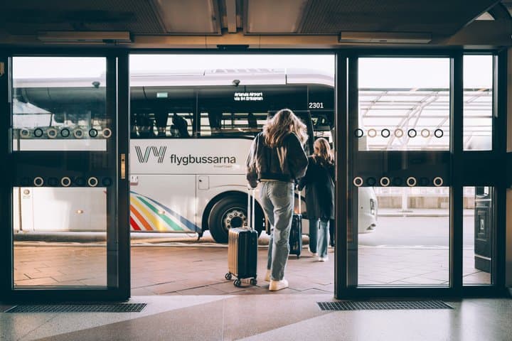 Arlanda Airport Bus Transfer Departure