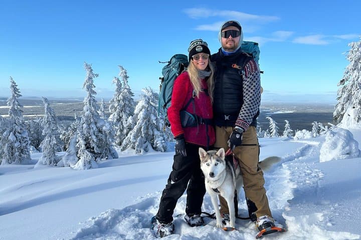 Swedish Lapland Snowshoe Hike