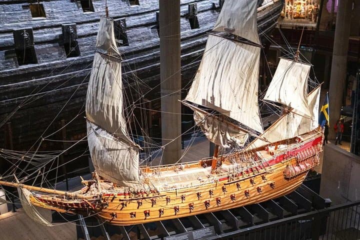 Stockholm Vasa Museum Entry Ticket with English Audio Guide