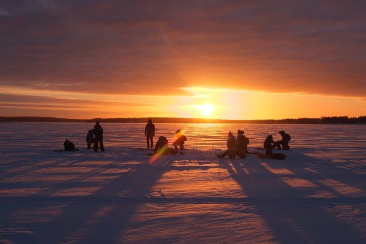 Ice Fishing Adventure in Luleå