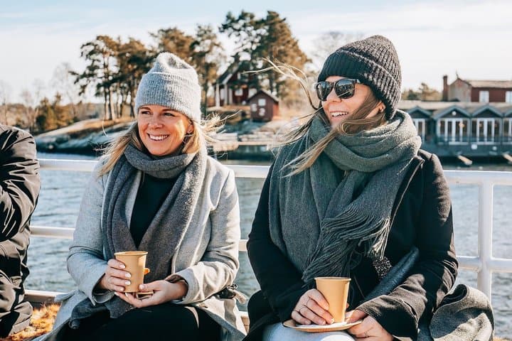 Stockholm Winter Boat Tour with Guide