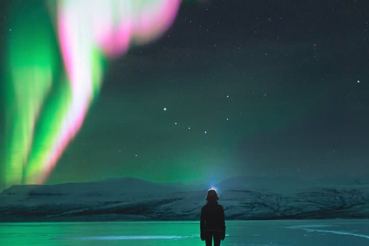 Sami voices (joik) & Northern Lights