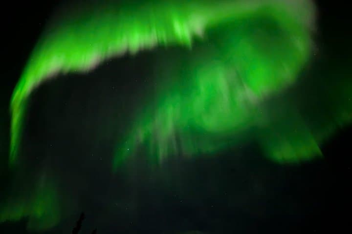 From Kiruna: Northern Lights Chase by Car